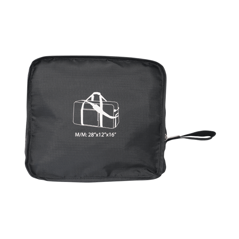 Plaid jacquard PU folding travel bag XJ-LX331