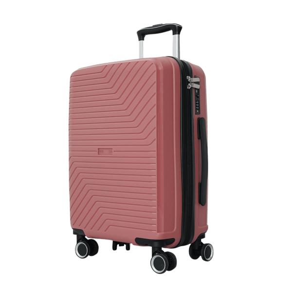 PP double wheels luggage with all aluminum rodXJ-HL31